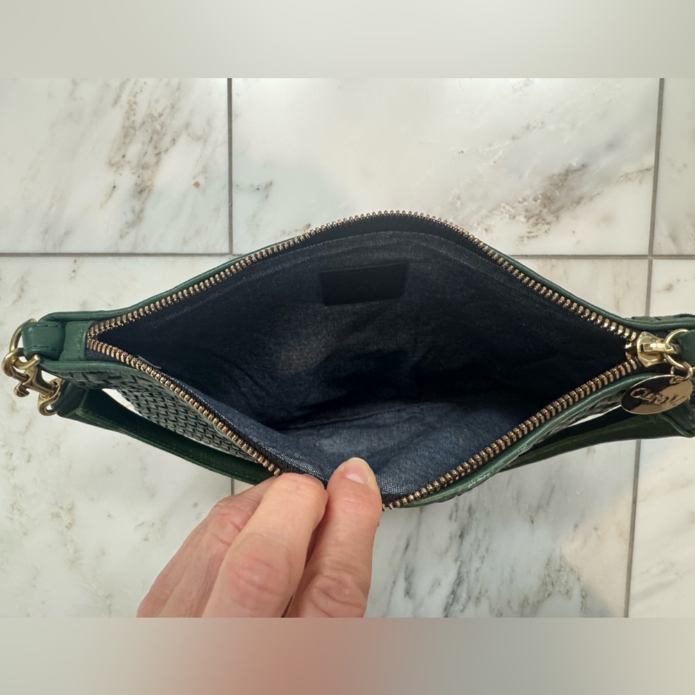 Clare V Evergreen Petit Moyen Crossbody Bag - Picture 9 of 11